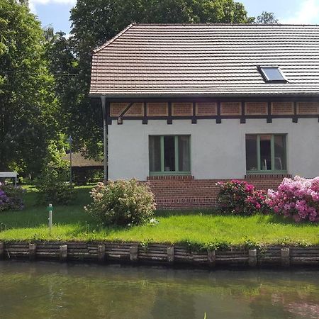 Spreehof Apartmenthaus in Lehde Lübbenau Exterior foto