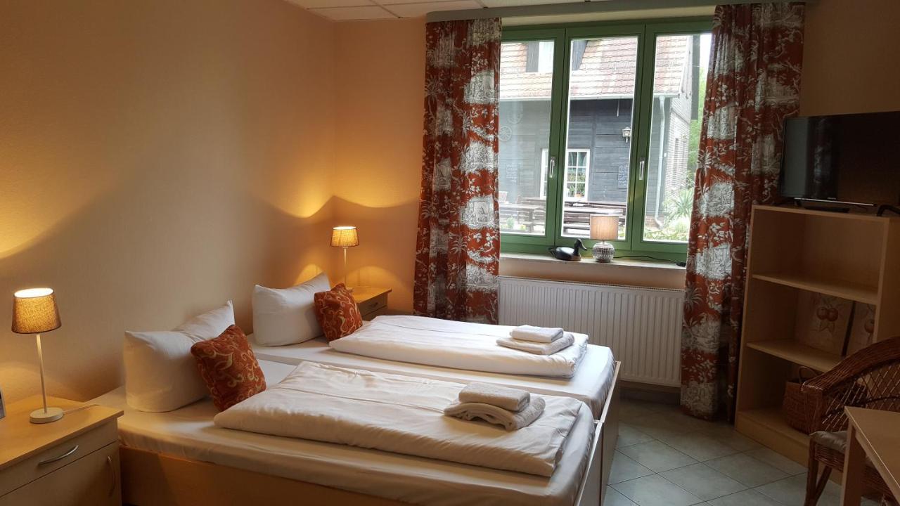 Spreehof Apartmenthaus in Lehde Lübbenau Exterior foto