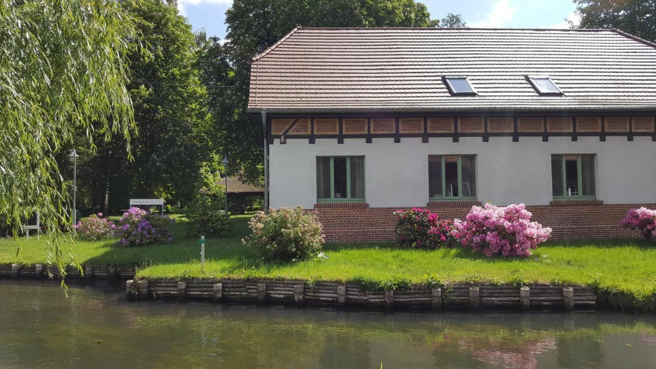 Spreehof Apartmenthaus in Lehde Lübbenau Exterior foto